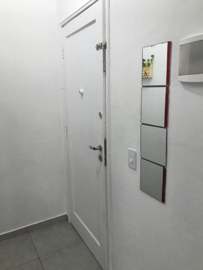 Apartamento Vista Mar Pe Na Areia Apartment Santos  Bagian luar foto