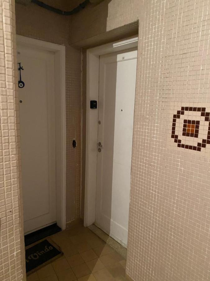 Apartamento Vista Mar Pe Na Areia Apartment Santos  Bagian luar foto